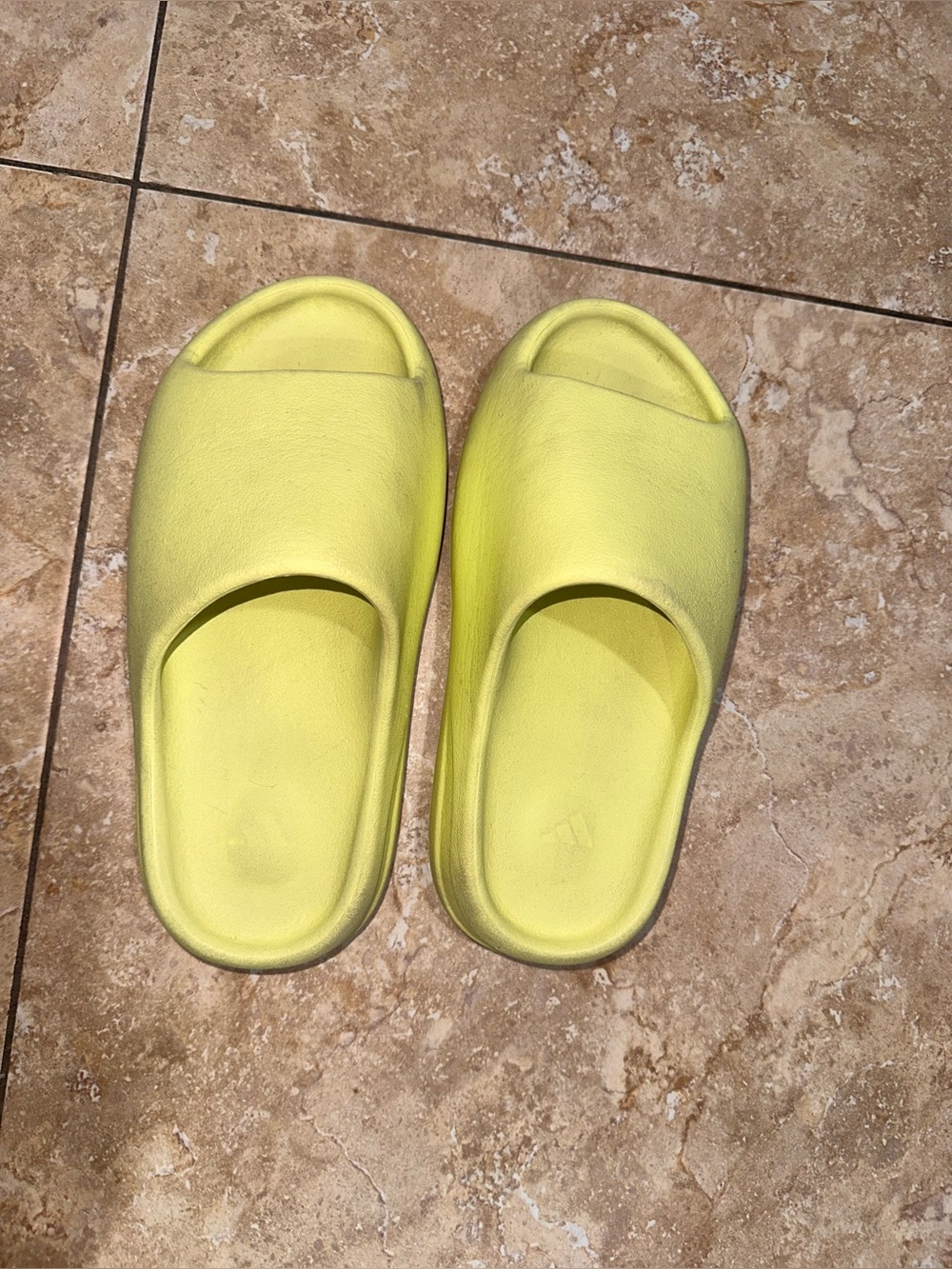 Yeezy Neon Slides
